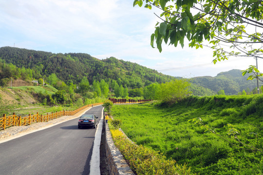 县河明家湾公园美景