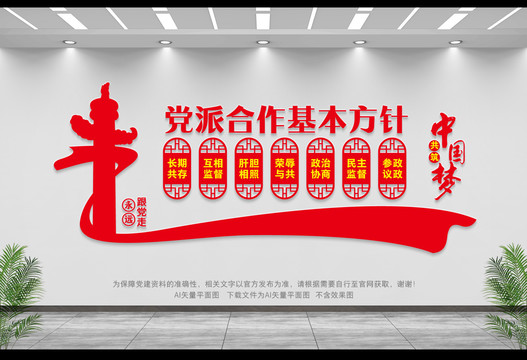 黨派合作基本方針
