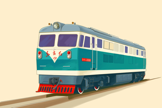 內(nèi)燃機(jī)車火車頭