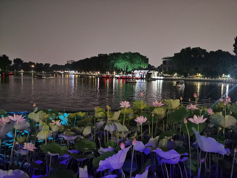 后海夜色