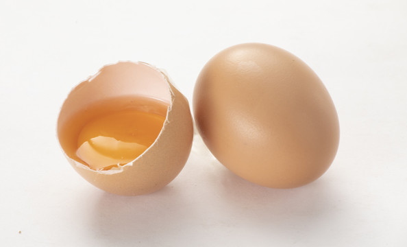 鸡蛋蛋黄展示