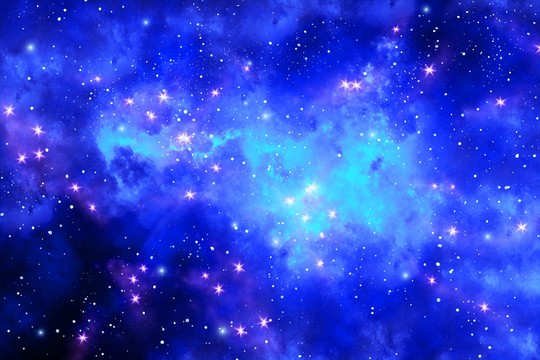 藍(lán)色星空背景