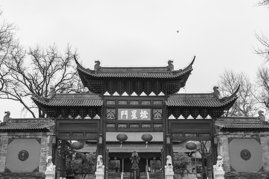 南京朝天宫文庙棂星门