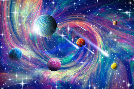 星空宇宙星球