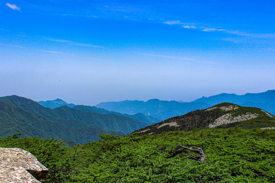 陕西秦岭冰晶顶