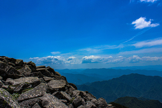 陕西秦岭冰晶顶