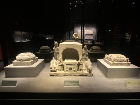 大同博物館文物展石雕刻