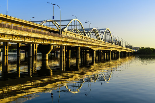 西安灞河廣運大橋