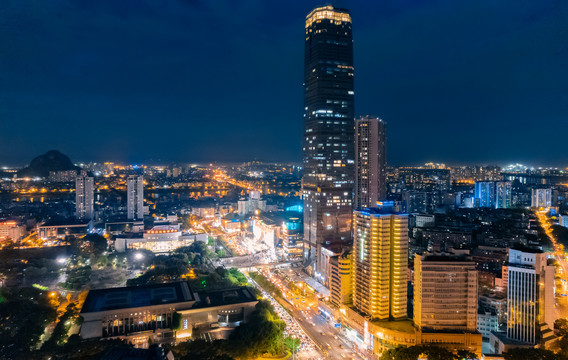 柳州市城市夜景