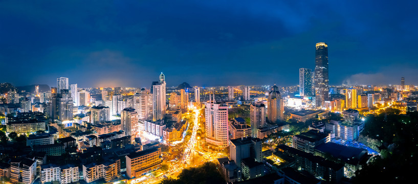 柳州市城市夜景