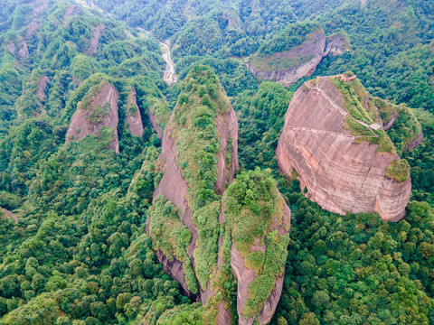 怀化万佛山4A景区航拍