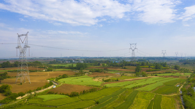 高压线路风景560