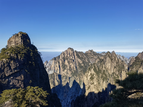 黄山群峰顶