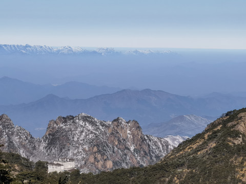 黄山群峰顶