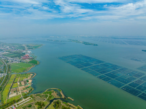 江苏苏州阳澄湖大闸蟹养殖基地