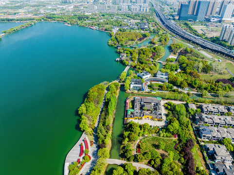 江苏苏州石湖景区风光