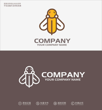 蜜蜂logo蜂蜜logo