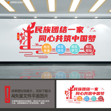 民族團(tuán)結(jié)文化墻