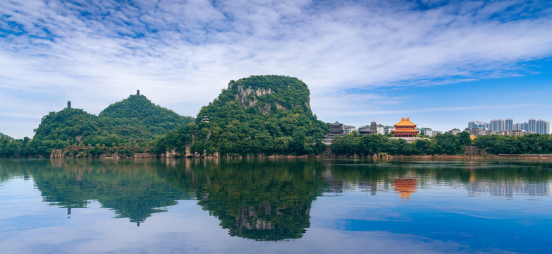 柳州文庙与蟠龙山公园