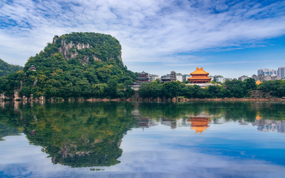 柳州文庙与蟠龙山公园