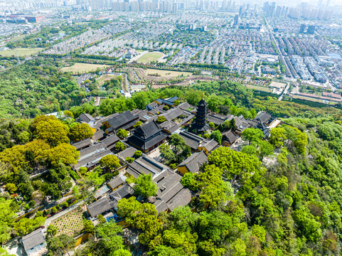 木渎古镇灵岩山