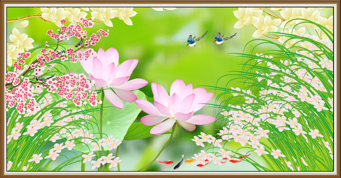 花鳥裝飾畫