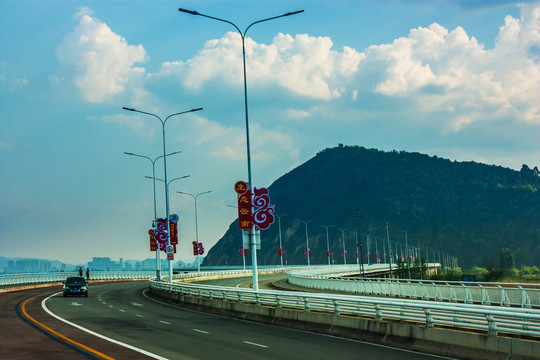 公路桥桥面