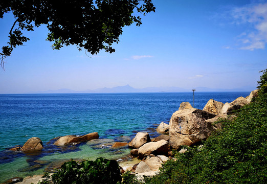 大海海岸美景