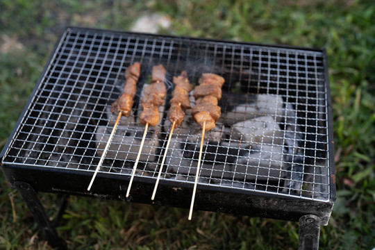 烤牛肉串