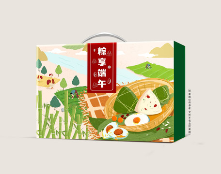 粽享端午包裝禮盒設(shè)計