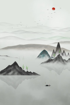 山水画