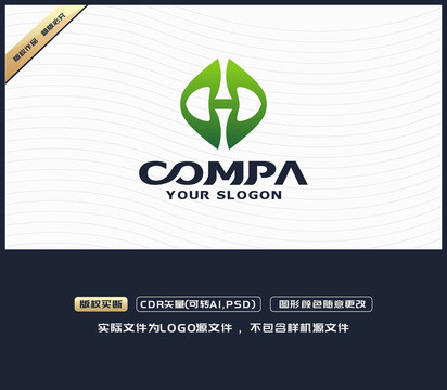 H字母LOGO