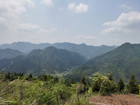 大山深处的民居