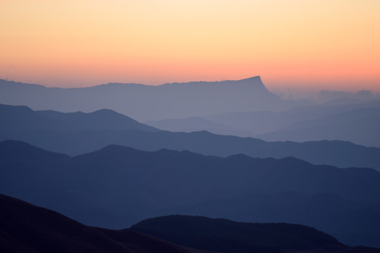 龙头山日出