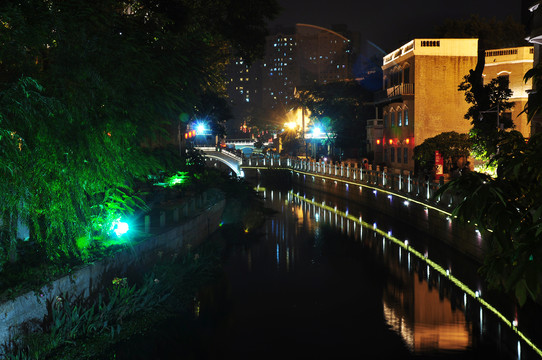 荔枝湾夜景