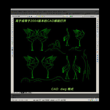 鹤CAD矢量图