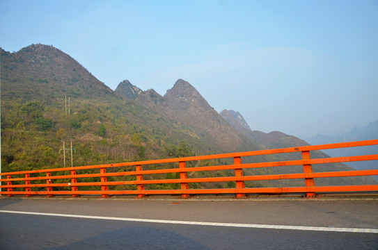 山区桥梁栏杆