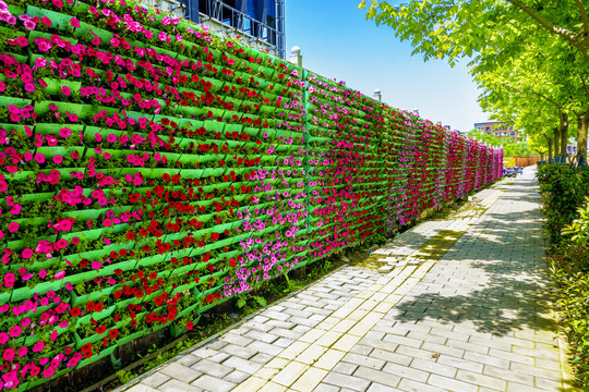 立体绿化围墙