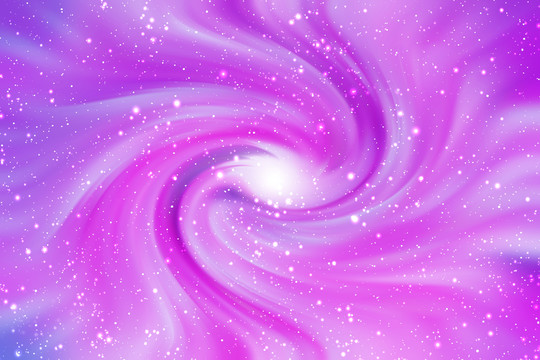粉色旋渦星空