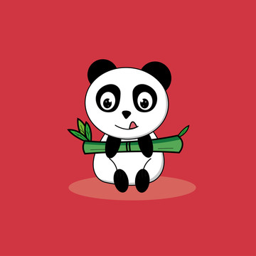 卡通熊貓