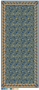高端时尚简约地毯图案设计