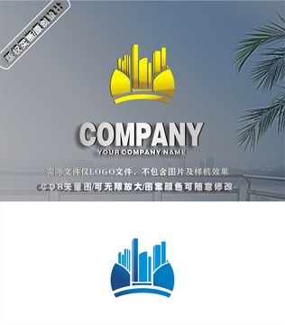 地产高楼物业LOGO标志设计