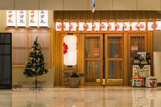 日本料理店门头