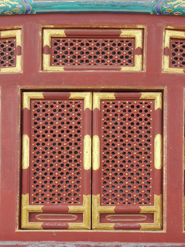 中式窗户皇家建筑