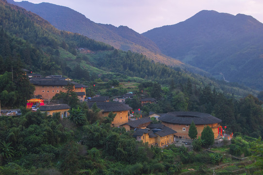 南靖旅游景点田螺坑土楼