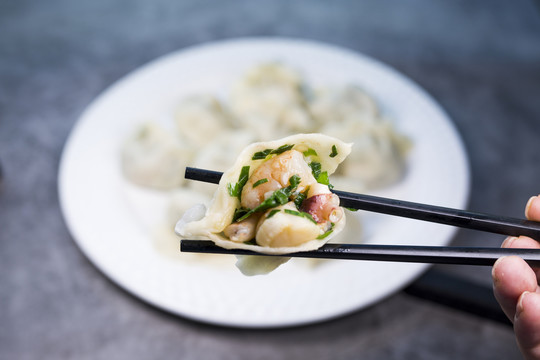 手工海鲜水饺