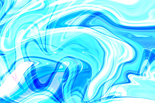 蓝色抽象旋涡纹理