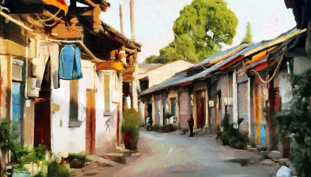 油畫