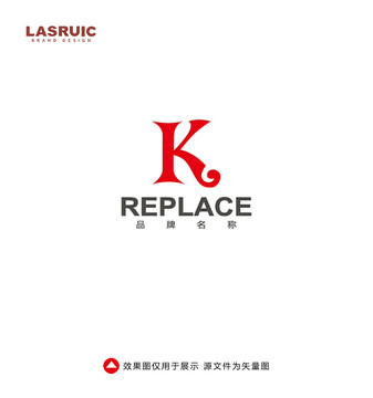 K字母logo