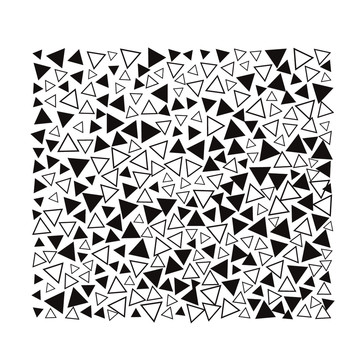 三角形线描图